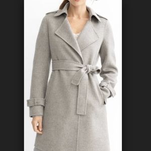 Banana Republic Wool Wrap Coat